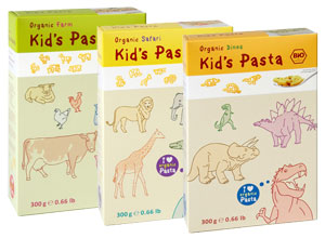 Organic Pasta for Babies and Children - Now Available