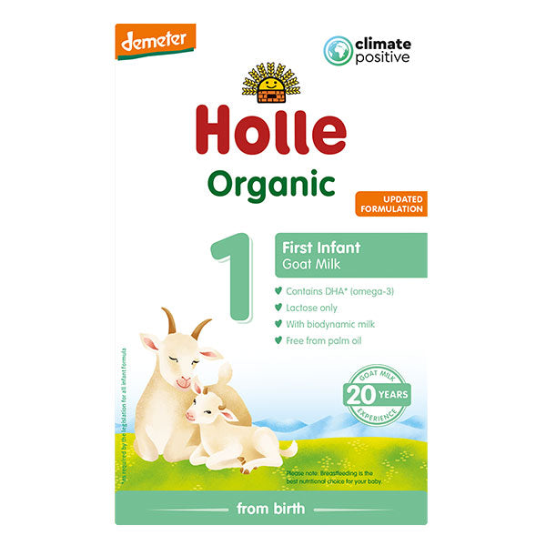 Holle Organic Infant Goat Milk Formula from GBP Ulula