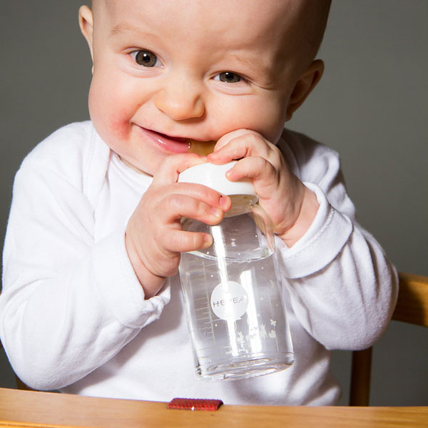Hevea Glass Baby Bottle 120ml pack from GBP Ulula